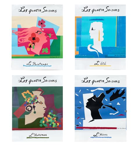 affiche publicitaire yves saint laurent|Les quatre Saisons.